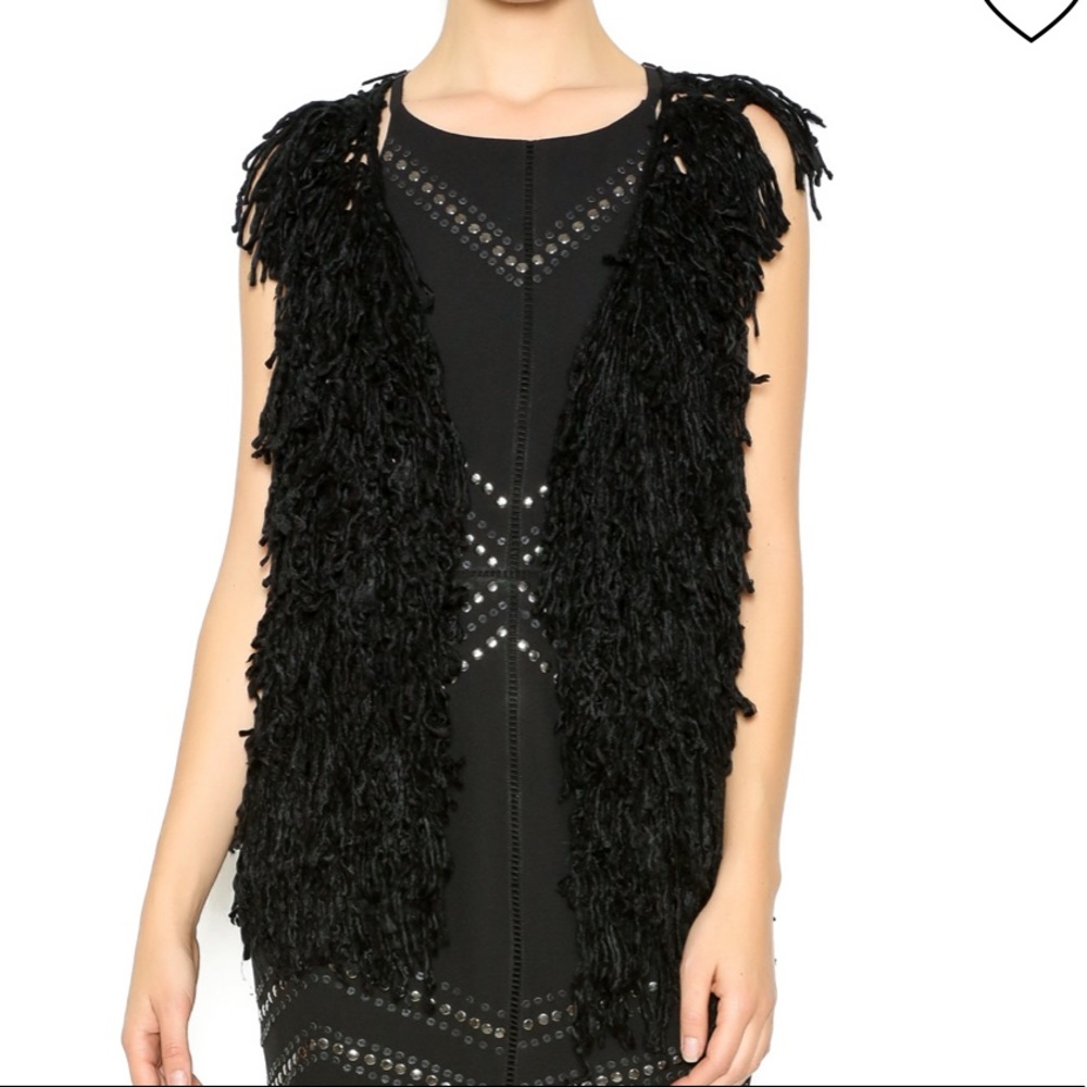 Mystree Shaggy Vest